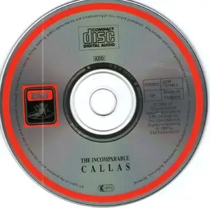 Maria Callas - The Incomparable Maria Callas. Favourite Arias (1989)