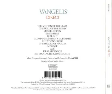 Vangelis - Spiral (1977) & Beaubourg (1978) & Direct (1988) [2013, Esoteric Recordings] Re-up