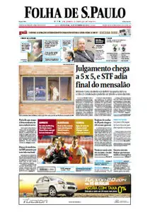 Jornal Folha de São Paulo - 13 de setembro de 2013 - Sexta