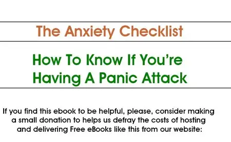 The Anxiety Checklist How To Know If You’re Having A Panic Attack