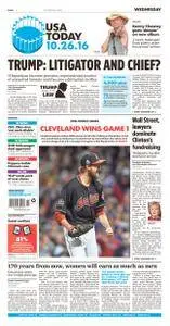 USA Today  October 26 2016