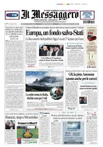 IL MESSAGGERO DEL 9 MAGGIO 2010