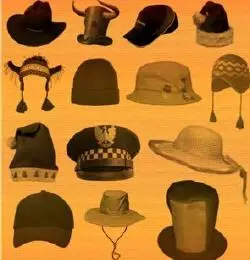 Caps and Hats brushes for Adobe Photoshop
