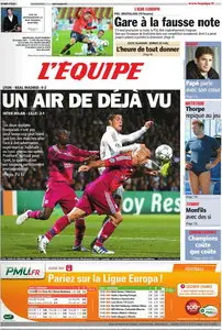 L'EQUIPE - 03 Novembre 2011