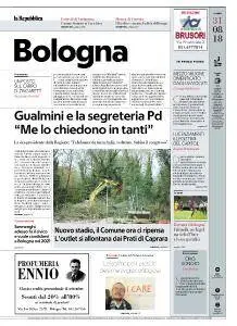 la Repubblica Bologna - 31 Agosto 2018