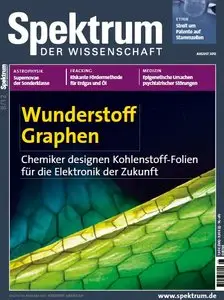 Spektrum der Wissenschaft Magazin August No 08 2012