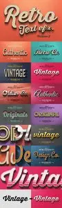 Vintage Text Effects Vol.2