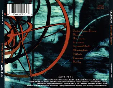 Delerium - Semantic Spaces (1994) [Re-Up]
