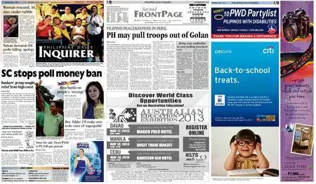 Philippine Daily Inquirer – May 11, 2013