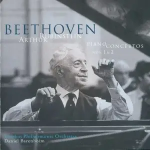 The Rubinstein Collection Volume 77 - Beethoven Piano Concertos 1 & 2 (w/ Barenboim & LPO)