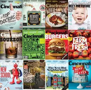 Cincinnati Magazine - 2015 Full Year Issues Collection