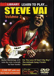 Lick Library - Learn To Play Steve Vai [Volume 2] (2005)