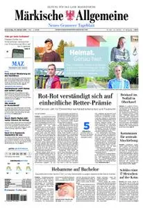 Märkische Allgemeine Neues Granseer Tageblatt - 18. Oktober 2018