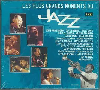 V.A. - Les Plus Grands Moments Du Jazz (3CD Box Set, 1997)