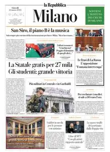 la Repubblica Milano - 14 Marzo 2024