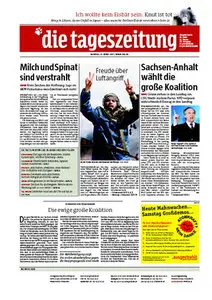 Tageszeitung TAZ vom 21 März 2011