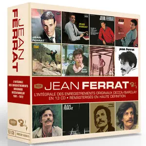 Jean Ferrat - L'Intégrale Des Enregistrements Originaux Decca/Barclay 1961-1972 (13CD Box Set, 2010)