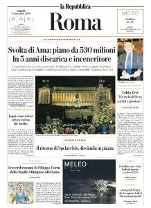 la Repubblica Roma - 9 Dicembre 2019