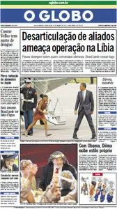 Jornal O Globo - 22 de março de 2011