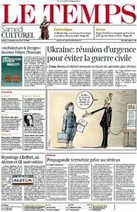 Le Temps du Samedi/Dimanche, 03./04. Mai 2014