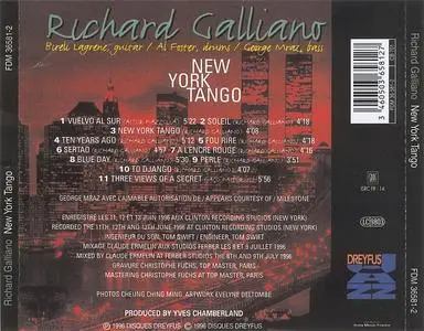 Richard Galliano - New York Tango (1996)