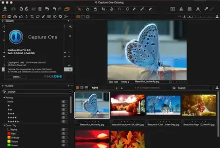 Capture One Pro 8.3 build 8.3.0.52 Multilangual Mac OS X