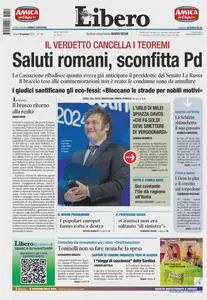 Libero - 19 Gennaio 2024