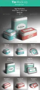 GraphicRiver Tin Can Mock-Up Vol.2 (Rectangle)