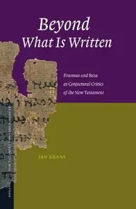 Beyond What Is Written by Jan Krans