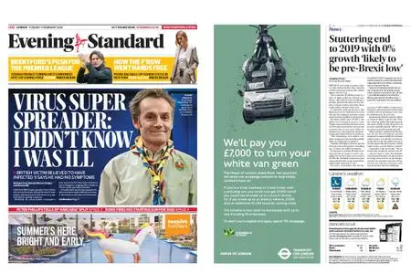 London Evening Standard – February 11, 2020