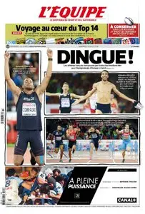 L'Equipe - Vendredi 15 Août 2014