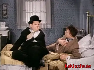 LAUREL & HARDY: Their First Mistake (1932) - colored -