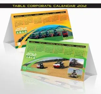 Corporate Calendars 2012 PSD Template - 4