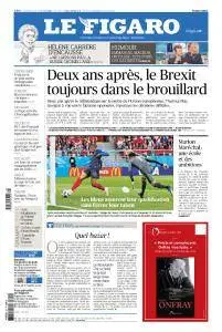 Le Figaro du Vendredi 22 Juin 2018