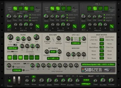 HyperSynths SIDizer v1.4 Working