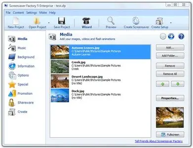 Blumentals Screensaver Factory Enterprise 5.1 Retail