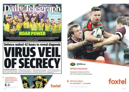 The Daily Telegraph (Sydney) – March 09, 2020