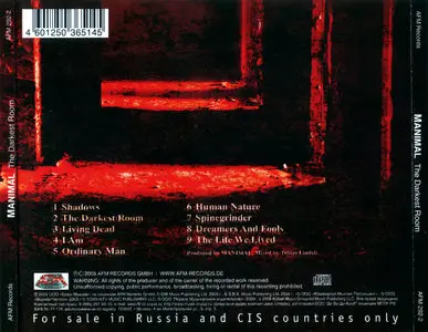 Manimal - The Darkest Room (2009)