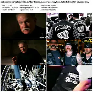 National Geographic - Inside: Outlaw Bikers Masters Of Mayhem (2010)