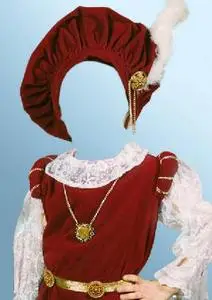 Photoshop template of costume 