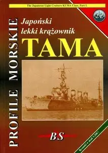 Japonski lekki krazownik Tama (Profile Morskie 22) (Repost)