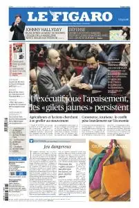 Le Figaro du Mercredi 5 Décembre 2018