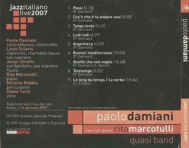 Paolo Damiani & Rita Marcotulli - Live Casa Del Jazz (2007) {Azienda}