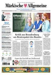 Neue Oranienburger Zeitung - 14. Juli 2018