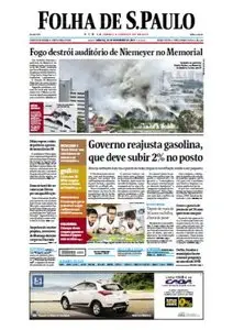 Jornal Folha de São Paulo - 30 de novembro de 2013 - Sábado
