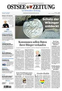Ostsee Zeitung Greifswalder Zeitung - 17. April 2018