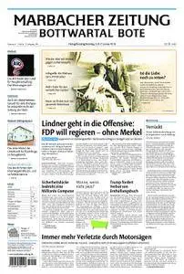 Marbacher Zeitung - 05. Januar 2018