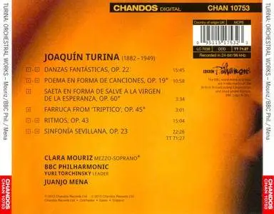 Clara Mouriz, BBC Philharmonic, Juanjo Mena - Joaquin Turina: Orchestral Works - Danzas Fantasticas etc (2013)