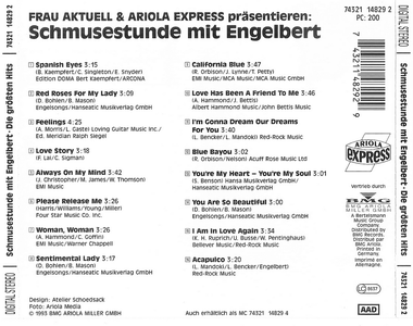 Engelbert Humperdinck - Schmusestunde Mit Engelbert (1993)