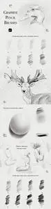 Graphite Pencils for Procreate